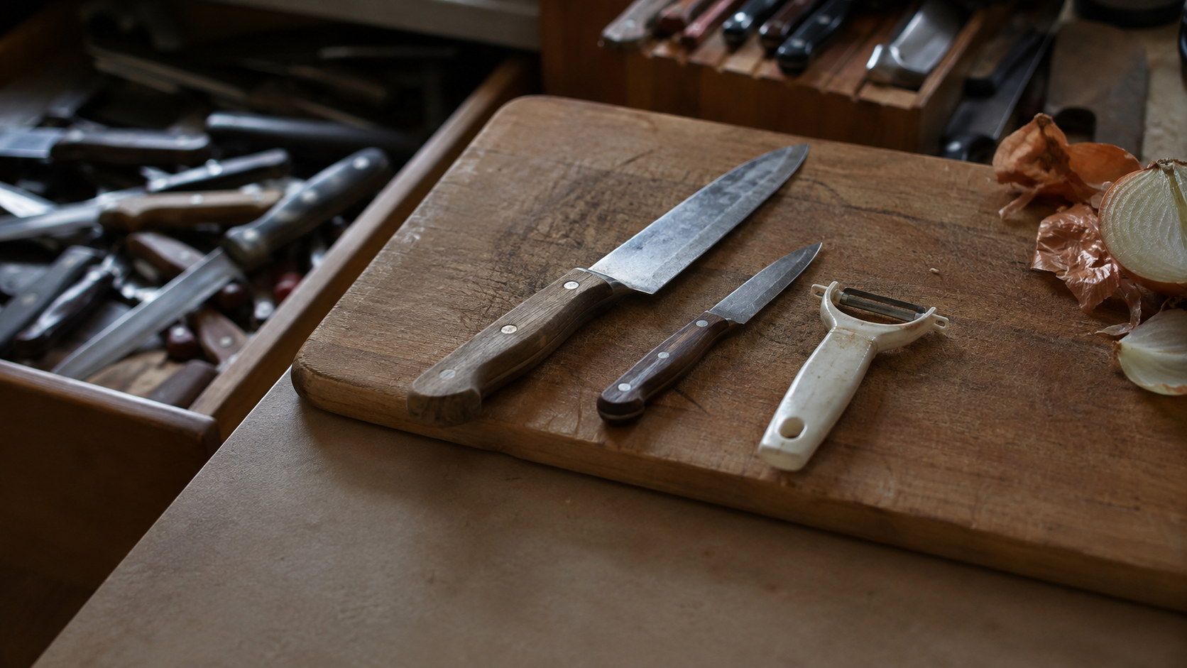 The three knives that matter, and the seventeen that don't