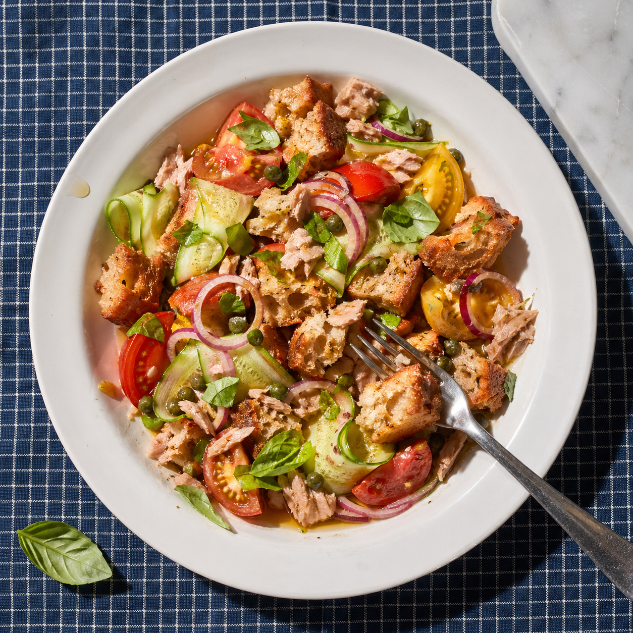 Tuna panzanella